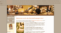Desktop Screenshot of devenirfromager.com
